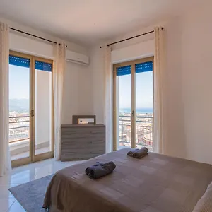  Apartament Belvedere Dell Etna - Ampio Con Vista Mare E Taormina